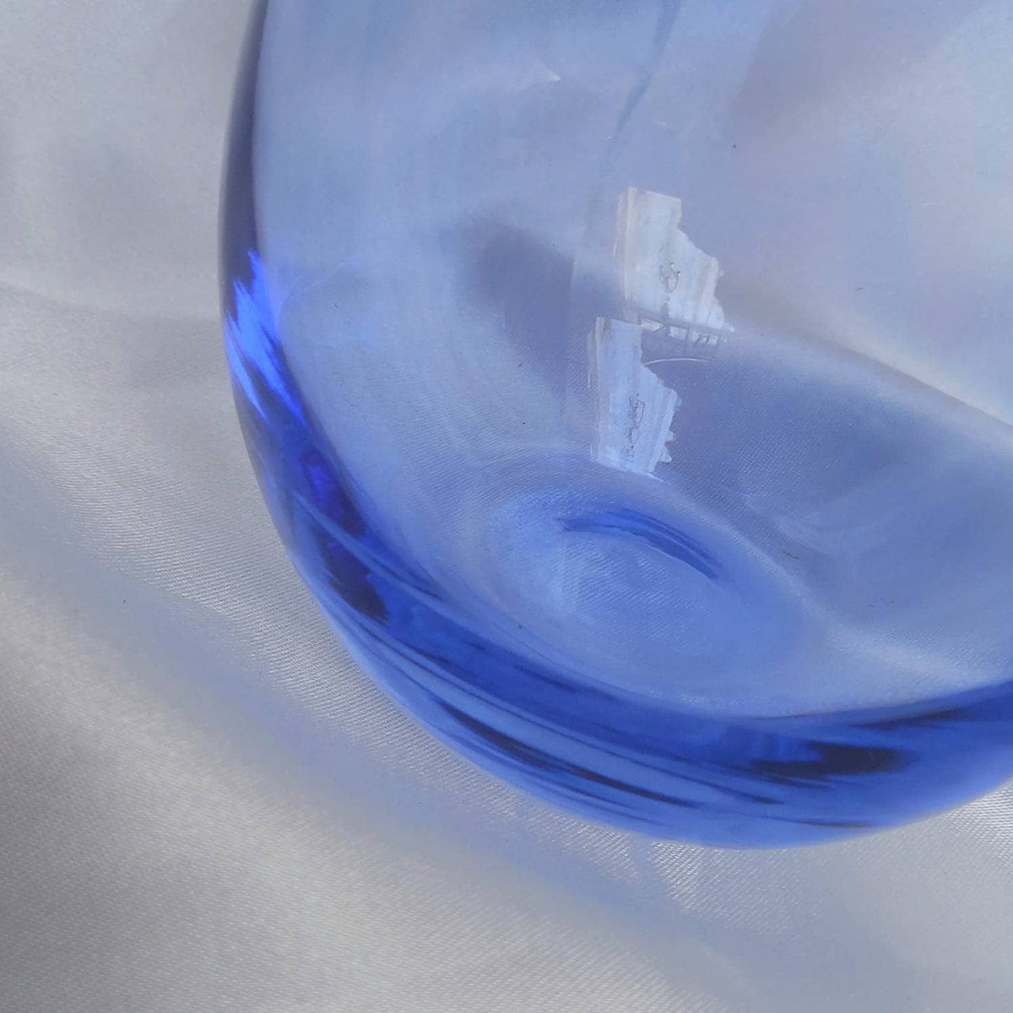 Blue Glass Tumbler - Summer Glasses,Blue Glasses,Summer Glassware,Gifts For Her,Colourful Glassware,Blue Glassware In The UK,Blue Tumblers