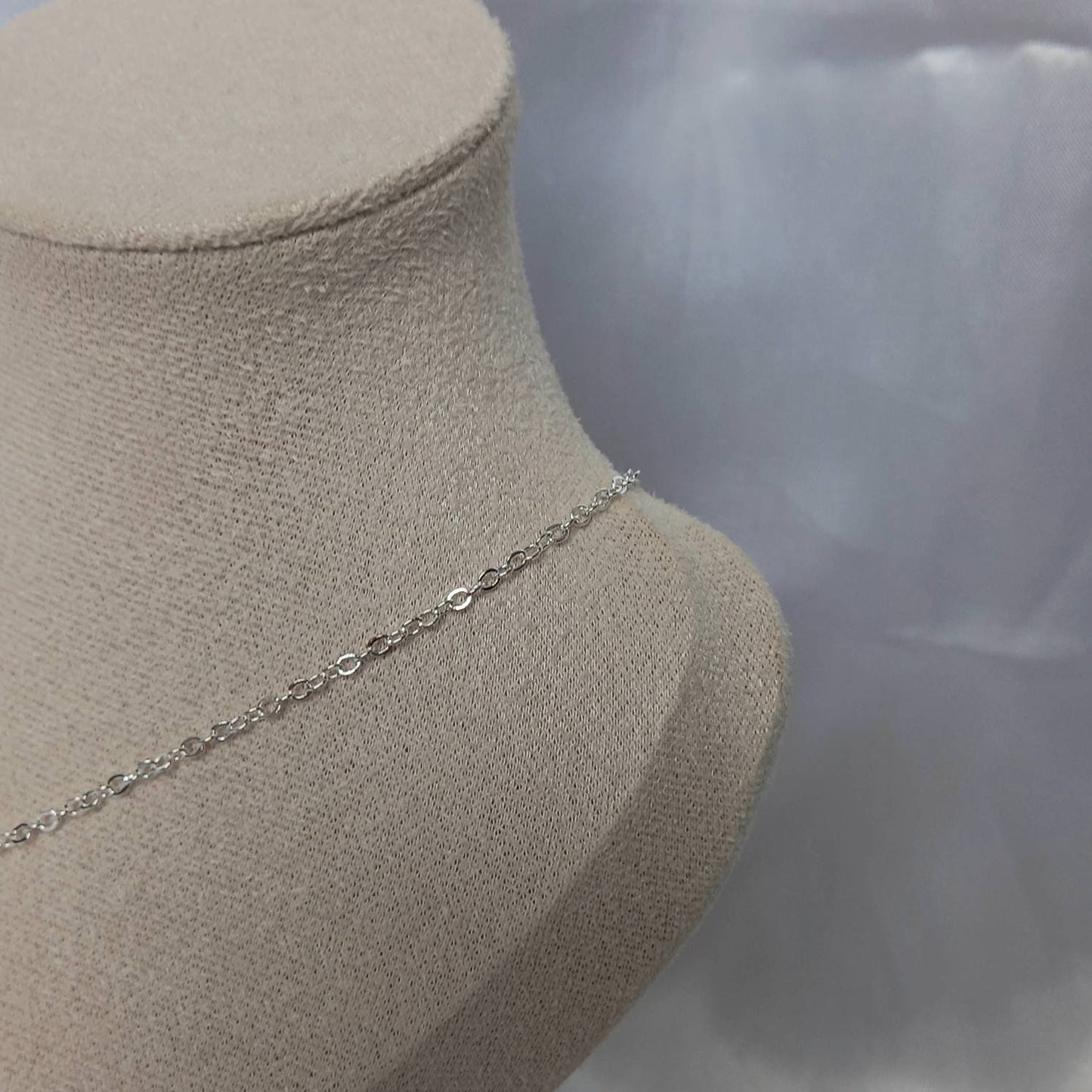 Silver & Green Charm Necklace - Green Necklaces,Emerald Green Jewellery,Silver Necklaces In The UK,Silver Jewellery In The UK,Green Stone