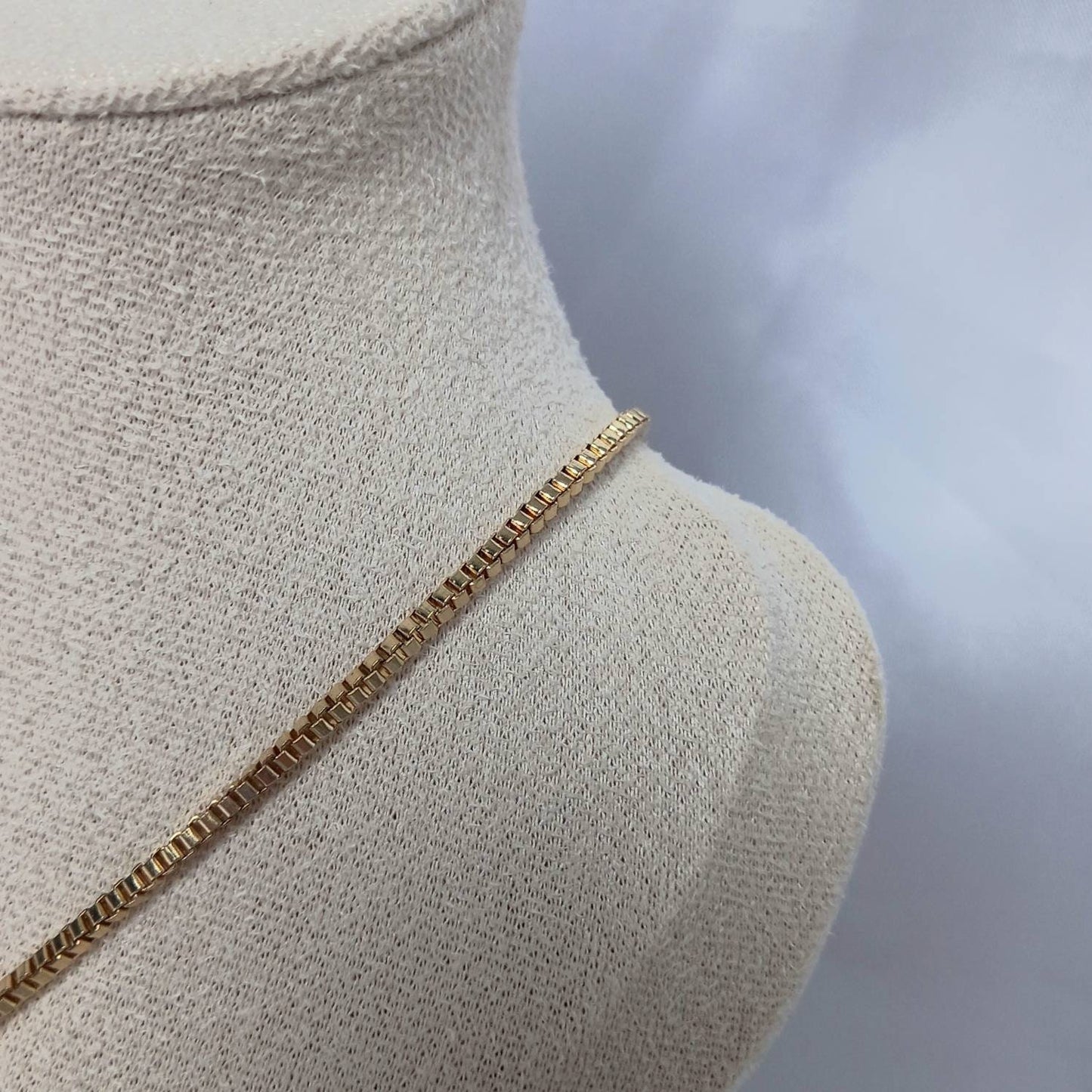 Fine Gold Heart Necklace-Small Heart Necklace,Small Gold Necklace,Beaded Necklace,Gifts For Her,Necklaces In The UK,Gold Jewellery In The UK